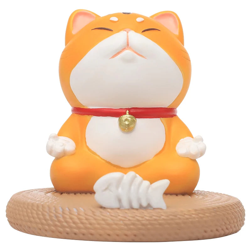 Purrfectly Adorable Desk Companions - ROOGO Cartoon Cat and Dog Phone Holder