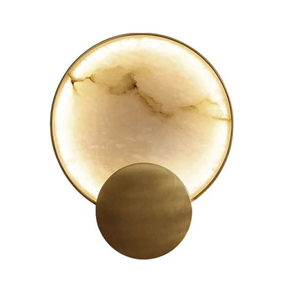 LuminaSphere™ Marble Elegance Wall Lamp